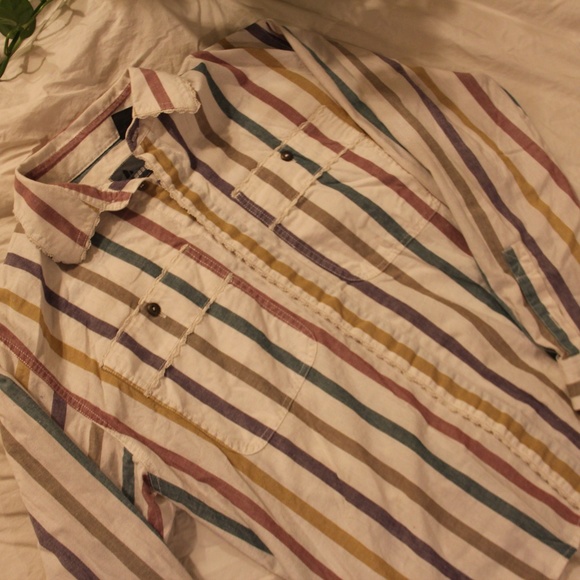 Tops - Striped Flannel